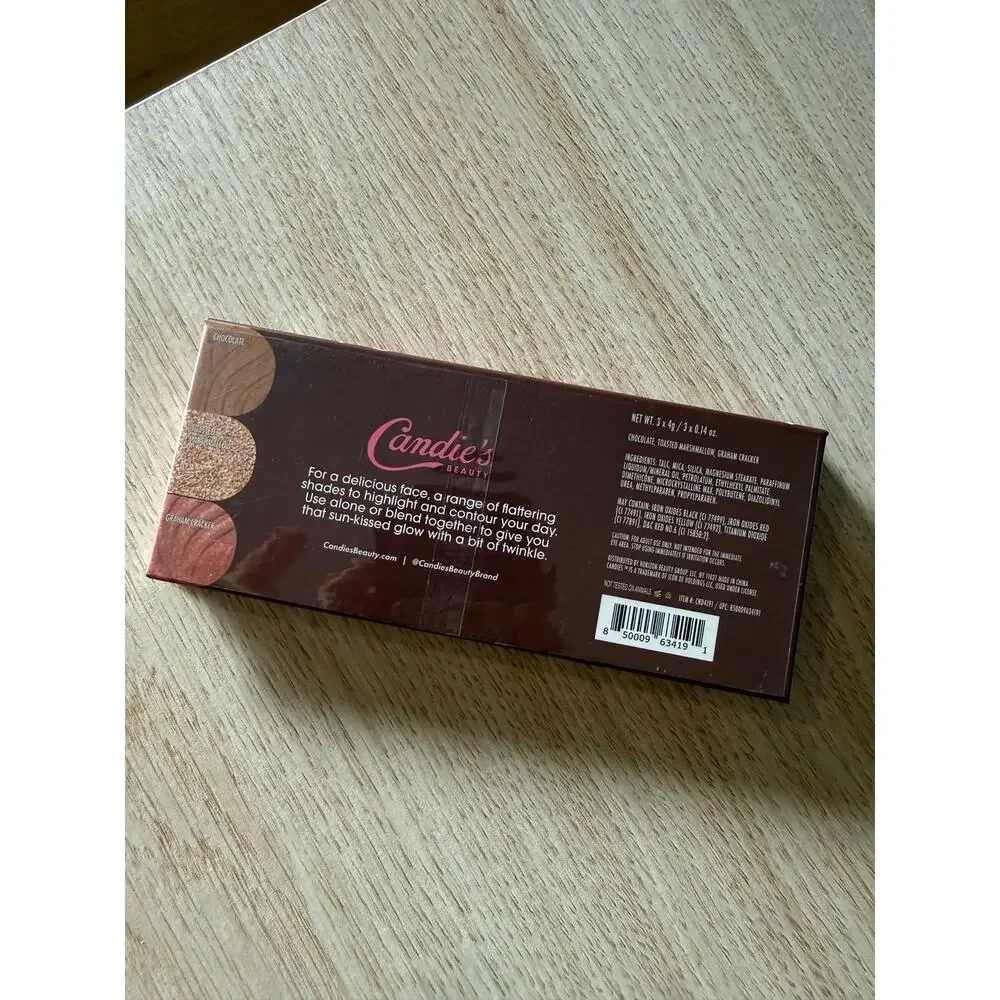 $22 Candie’s Beauty Parlor S’Mores 3-in-1 Contour Palette New